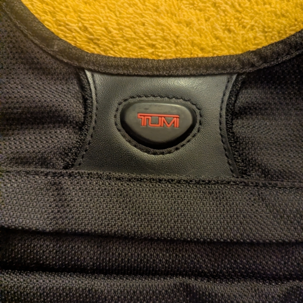 Tumi Black Messenger Bag - Picture 12 of 15